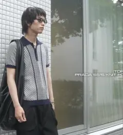 PRADA15ss風　sullen Summer-knit 短丈のサムネイル