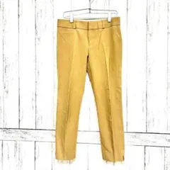 バナナリパブリック パンツ 00 XS相当 スリム ライトブラウン 美シルエット