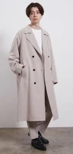 【セットアップ対応】オーバーコート×パンツ