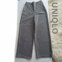 ウールチェックパンツ