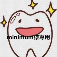 minimum様専用ページ 歯ブラシ