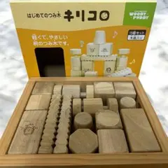 【中古品】Woody Puddy はじめてのつみ木　キリコロのサムネイル