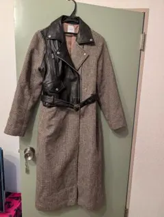 【難あり最終値下げ】Ameri VINTAGE ライダースドッキングコートのサムネイル