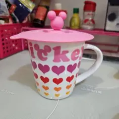 ミッキー ハートデザイン マグカップ