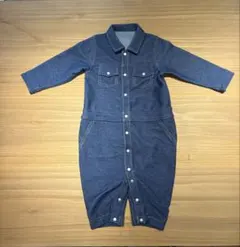 COMME CA ISM デニム風 ロンパース 60-80cmのサムネイル