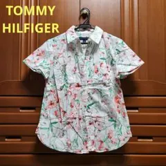 《新品未使用》TOMMY HILFIGER フラワープリント 半袖シャツ XS