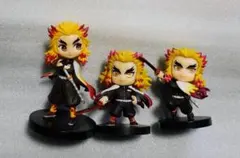鬼滅の刃 煉獄杏寿郎 ミニフィギュア qposket petit 3点セット