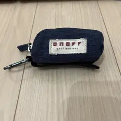 【オノフ】ゴルフボールケース　ネイビー