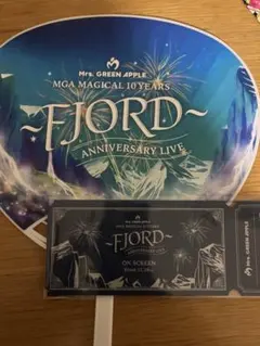 Mrs. GREEN APPLE FJORD LIVE うちわ