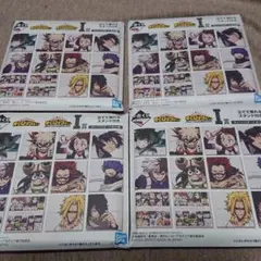 僕のヒーローアカデミア 一番くじ I賞 キャンバスボード セット