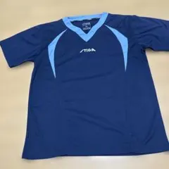 STIGA 卓球ウェア XL ネイビー/ライトブルー