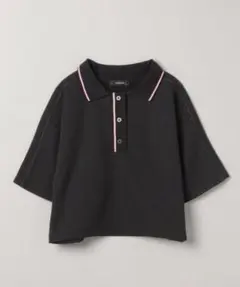 JEANASIS バイカラーラインショートポロシャツのサムネイル