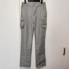 カーゴパンツ グレー 女性Mサイズ