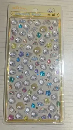 ボンボンドロップシール　mini みるみるちゃん　　しずくちゃん