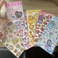 お値下げ‼️サンリオシールセット（平成はっぴーフォン、キャンディー、おはじき）