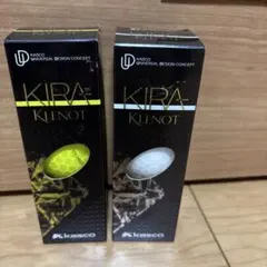 キャスコ KIRA-KLENOT ゴルフボール 3個入り2色セット