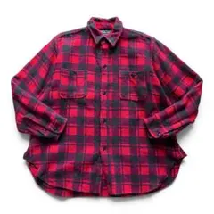 極上◎ 60s Palermo heavy flannel shirt マチ付き