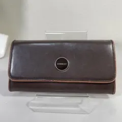 GIVENCHY ジバンシー ブラウン レザー 長財布