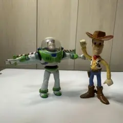 ヴィンテージ トイストーリー ウッディとバズ・ライトイヤー フィギュアセット