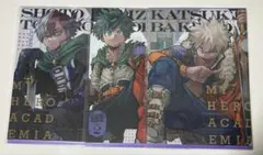 ヒロアカ 僕のヒーローアカデミア 十傑 クリアファイル 人気投票 爆豪 轟 緑谷