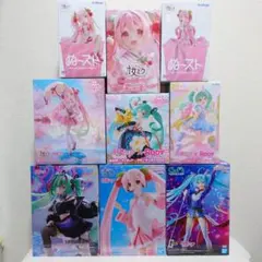 初音ミク フィギュア　9点セット/まとめ売り！