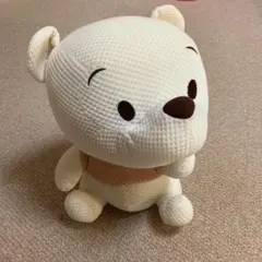 くまのプーさん　ディズニーベビー　ふわふわ素材の大きなぬいぐるみ　非売品