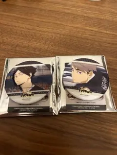 ハイキュー　メモリアル缶バッジ　season4 角名倫太郎　宮治