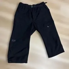 ヘリーハンセン ナイロンハーフパンツ M サイズ　膝下丈 黒
