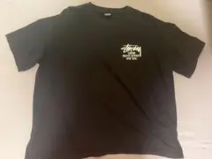 Stussy ロゴプリント Tシャツ Lサイズ ブラック