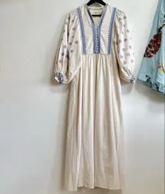 ウクライナ刺繍】ヴィンテージ ドレス ワンピース ウエディングフォト 