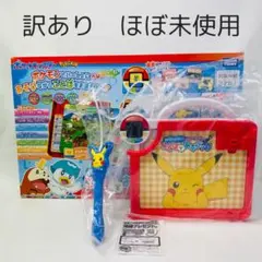 訳あり*　ほぼ未使用*　ポケモンいっぱい!かいてなぞって! 　ことばであそブックのサムネイル