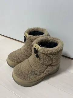 THE NORTH FACE フリースブーツ ベージュ　スノーブーツ　24㎝