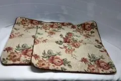 薔薇 クッションカバー 2枚セット 花柄 バラK-32