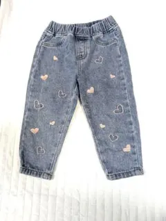 SHEIN デニムパンツ 18-24M ハート刺繍