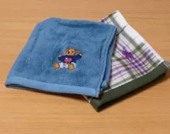 新品　未使用　ポロラルフローレン　ポロベア　タオルハンカチ　２枚セット