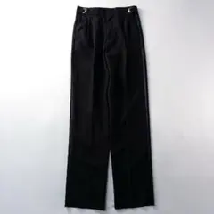 ビンテージ古着00s 2タック ドレープ サイドライン ドレス ワイドスラックス