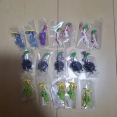 ピクミングミ2　マスコット　キーホルダー　17個　岩ピクミン　氷ピクミン