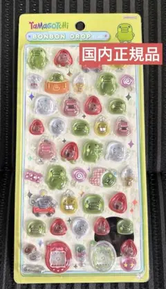 国内正規品　ボンボンドロップシール　たまごっち　くちぱっち