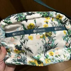 レスポートサック 花柄ショルダーバッグ コンパクト