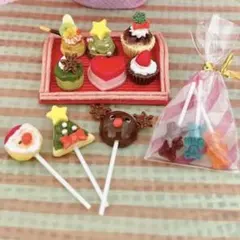 クリスマス ミニチュアスイーツセット