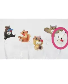 コップのフチの仲間達～北海道限定はろうきてぃ～エゾユキウサギ