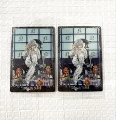 デスノート ウエハース 9 N 1-09 9巻 漫画 表紙 ノーマルカード 2枚