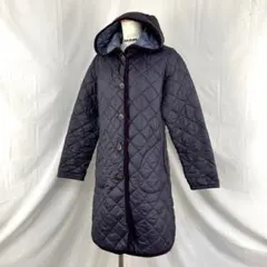 英国製 ラベンハム 中綿キルティング×コーデュロイ フーデッドコート ジャケット