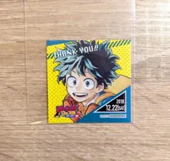 【近日処分予定】ヒロアカ ジャンフェス ステッカー 緑谷