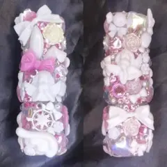 IQOSイルマワンデコケース量産型地雷ホワイトピンク