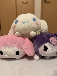 マイメロディ・シナモロール・クロミ ぬいぐるみセット