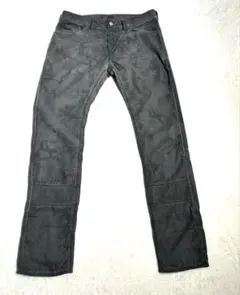 DIESEL ディーゼル レアデザイン グレーカモフラージュ デニム　Ｌのサムネイル