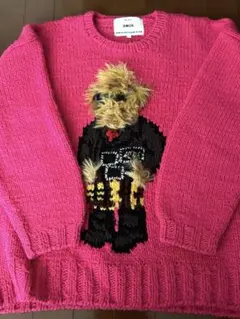 【amok】23FW bear knit プルオーバーニットのサムネイル