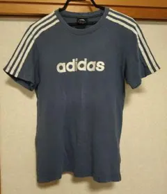 adidas アディダス Tシャツ ブルー