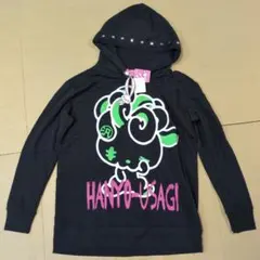 汎用うさぎネイビー紺色長袖パーカーМサイズ森チャック | Mercari